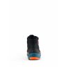 Baskets Alpinestars CR-X Drystar - Noir Bleu Petrol Orange Fluo
