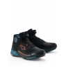 Baskets Alpinestars CR-X Drystar - Noir Bleu Petrol Orange Fluo
