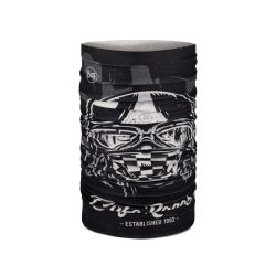 Tour de cou Buff Ecostretch X Café Racer - Reit Noir Blanc