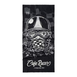 Tour de cou Buff Ecostretch X Café Racer - Reit Noir Blanc 2