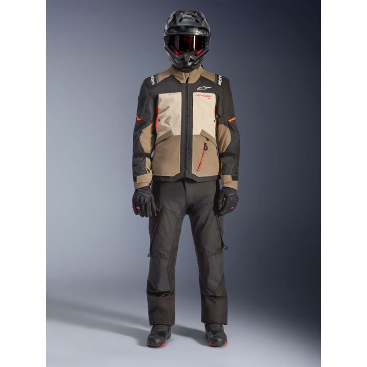 Veste Alpinestars Andes V4 Drystar - Marron Walnut Beige Noir