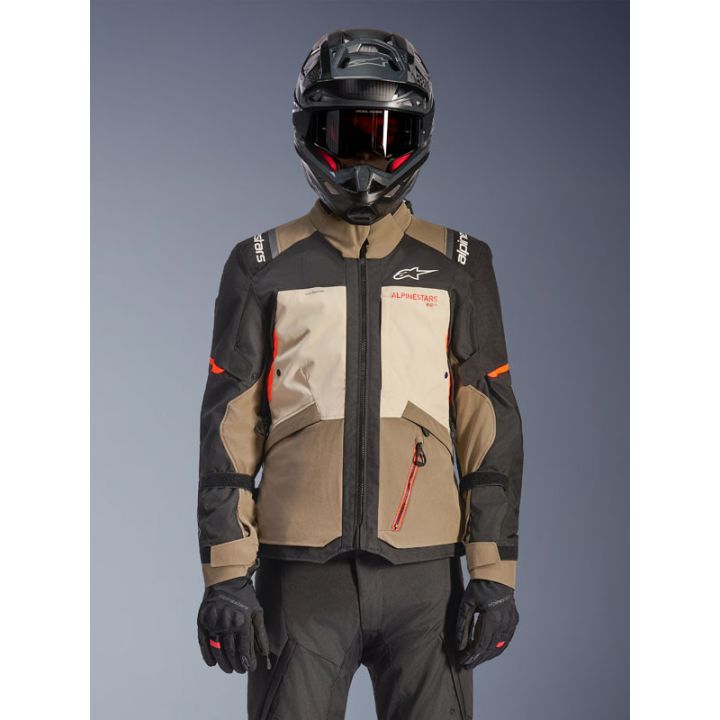 Veste Alpinestars Andes V4 Drystar - Marron Walnut Beige Noir