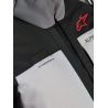 Veste Alpinestars Andes V4 Drystar - Gris foncé Bleu Ice Gris Rouge Bright