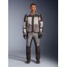 Veste Alpinestars Andes V4 Drystar - Gris foncé Bleu Ice Gris Rouge Bright