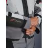 Veste Alpinestars Andes V4 Drystar - Gris foncé Bleu Ice Gris Rouge Bright