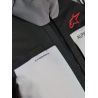 Veste Alpinestars Andes V4 Drystar - Gris foncé Bleu Ice Gris Rouge Bright