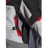 Veste Alpinestars Andes V4 Drystar - Gris foncé Bleu Ice Gris Rouge Bright
