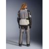 Veste Alpinestars Andes V4 Drystar - Gris foncé Bleu Ice Gris Jaune Fluo