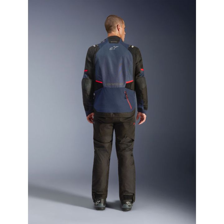 Veste Alpinestars Andes V4 Drystar - Bleu Marine Indigo Noir