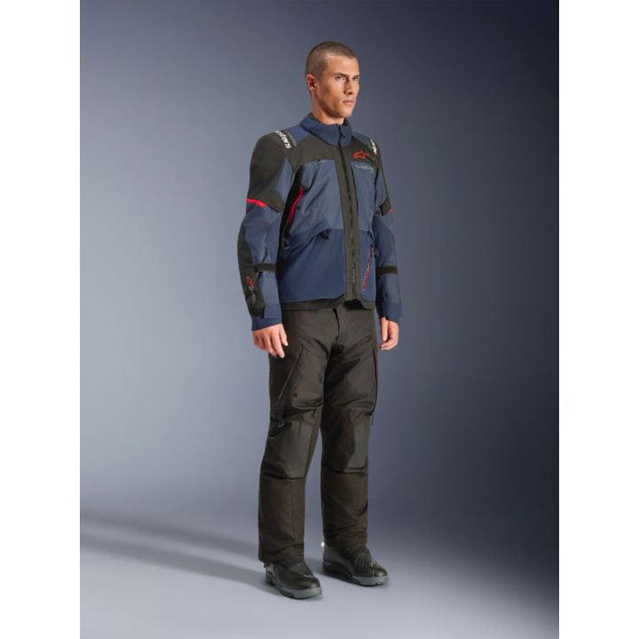 Veste Alpinestars Andes V4 Drystar - Bleu Marine Indigo Noir