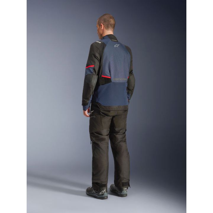 Veste Alpinestars Andes V4 Drystar - Bleu Marine Indigo Noir