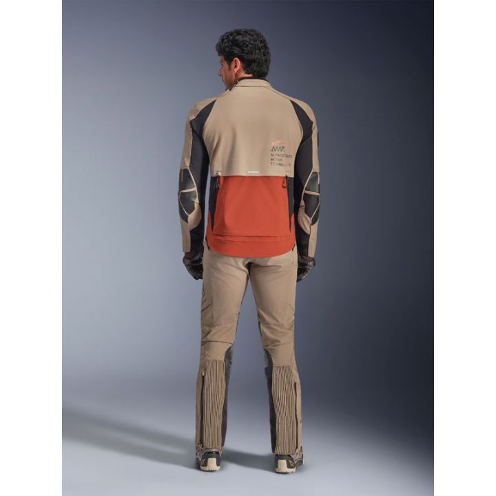 Veste Alpinestars AMT-8 Stretch Drystar XF - Marron Walnut Noir