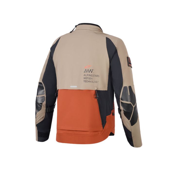 Veste Alpinestars AMT-8 Stretch Drystar XF - Marron Walnut Noir