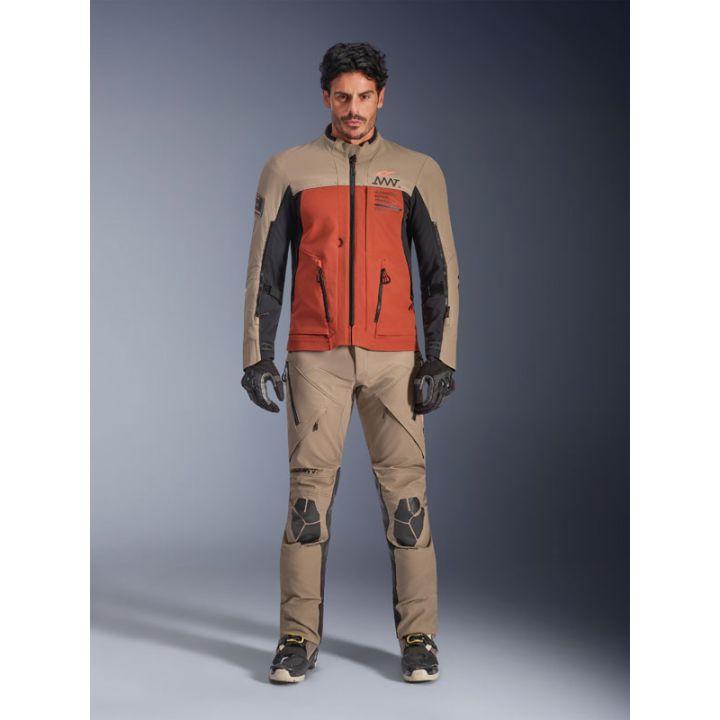 Veste Alpinestars AMT-8 Stretch Drystar XF - Marron Walnut Noir