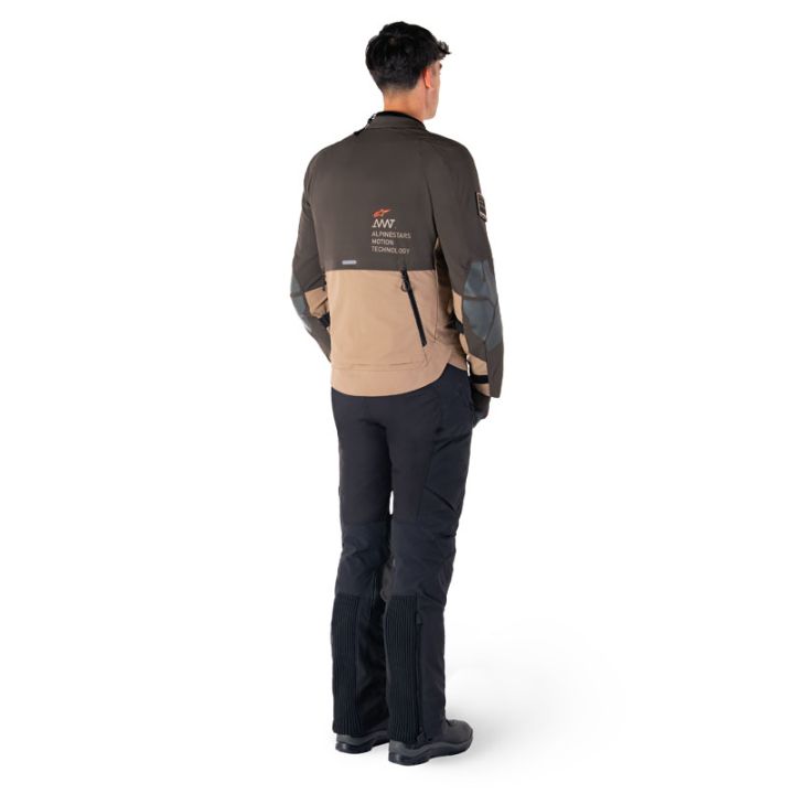 Veste Alpinestars AMT-8 Stretch Drystar XF - Marron Kaki