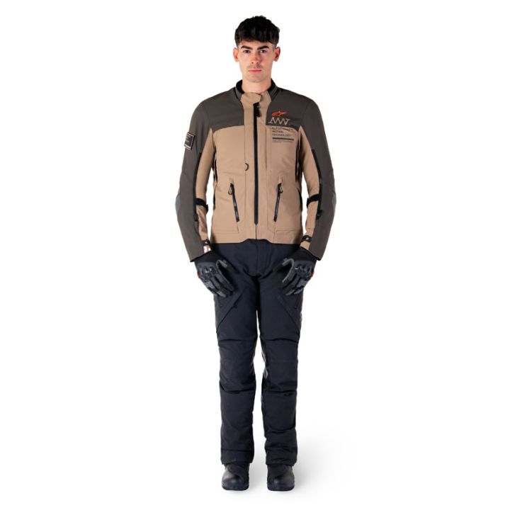 Veste Alpinestars AMT-8 Stretch Drystar XF - Marron Kaki