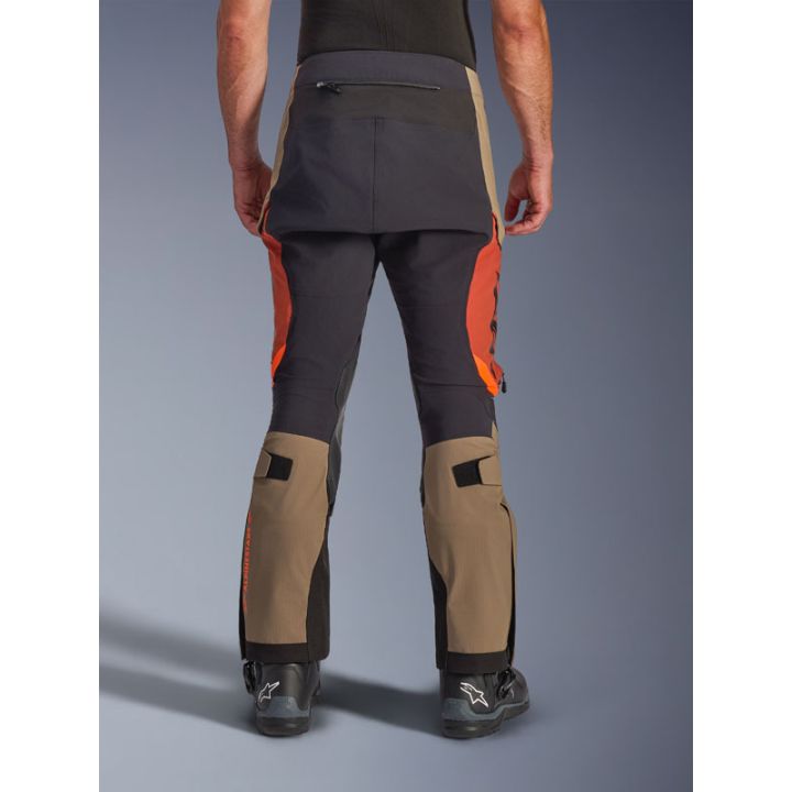Pantalon Alpinestars Halo Pro Drystar XF laminée - Marron Walnut Noir