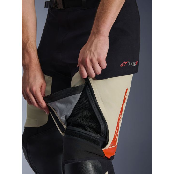 Pantalon Alpinestars Halo Pro Drystar XF laminée - Beige Noir