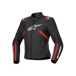Blouson femme Alpinestars Stella T-SPS V2 Waterproof - Noir Blanc Rouge Fluo
