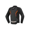 Blouson cuir Alpinestars GP Force V2 - Noir Rouge Fluo