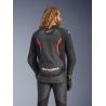 Blouson cuir Alpinestars GP Force V2 - Noir Rouge Fluo