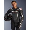 Blouson cuir Alpinestars GP Force V2 - Noir Blanc