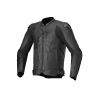 Blouson cuir Alpinestars Dusk - Noir