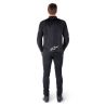 Blouson Alpinestars T-SPS V2 Waterproof - Noir Blanc Rouge Fluo