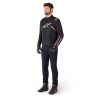 Blouson Alpinestars T-SPS V2 Waterproof - Noir Blanc Rouge Fluo