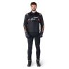 Blouson Alpinestars T-SPS V2 Waterproof - Noir Blanc Rouge Fluo