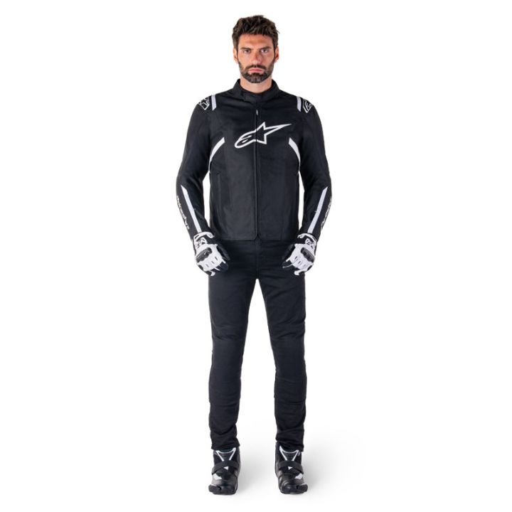 Blouson Alpinestars T-SPS V2 Waterproof - Noir Blanc