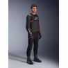 Blouson Alpinestars T-SPS Air V2 - Noir Rouge Fluo