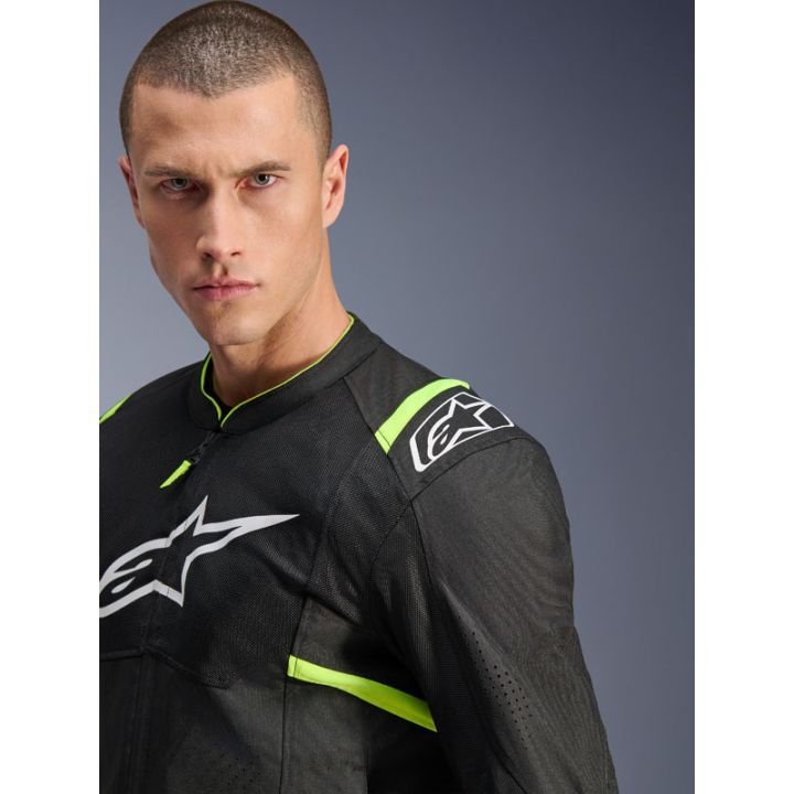 Blouson Alpinestars T-SPS Air V2 - Noir Jaune Fluo