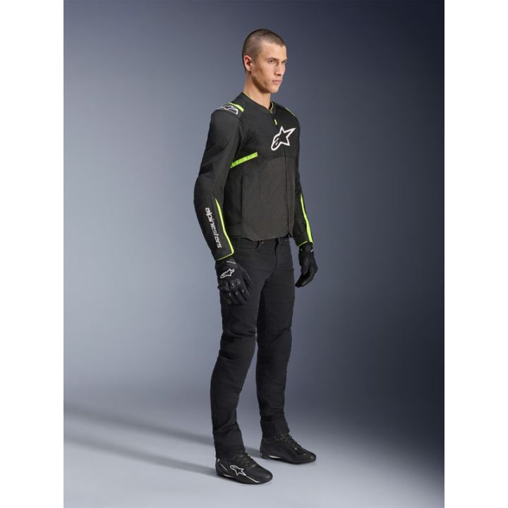 Blouson Alpinestars T-SPS Air V2 - Noir Jaune Fluo