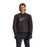 Blouson Alpinestars SMX Waterproof - Noir Blanc Rouge Bright