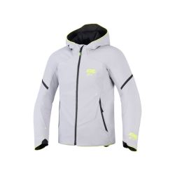 Blouson Alpinestars Aeroshell Waterproof - Gris Jaune Fluo