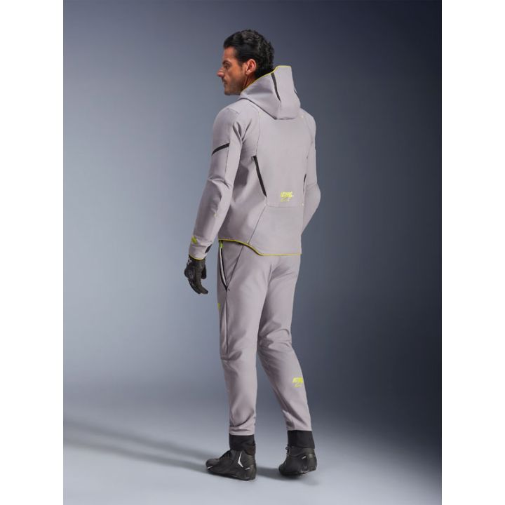 Blouson Alpinestars Aeroshell Waterproof - Gris Jaune Fluo