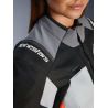 Veste Alpinestars Stella Andes V4 Drystar - Gris Bleu Ice Corail fluo