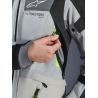 Veste Alpinestars Stella Andes V4 Drystar - Gris Bleu Ice Jaune fluo