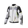Veste Alpinestars Stella Andes V4 Drystar - Gris Bleu Ice Jaune fluo