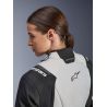 Veste Alpinestars Stella Andes V4 Drystar - Gris Bleu Ice Jaune fluo