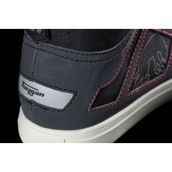 Baskets Furygan ANGIE D3O Noir-Rose 2
