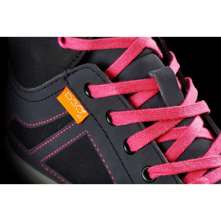 Baskets Furygan ANGIE D3O Noir-Rose