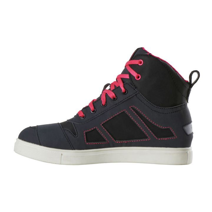 Baskets Furygan ANGIE D3O Noir-Rose