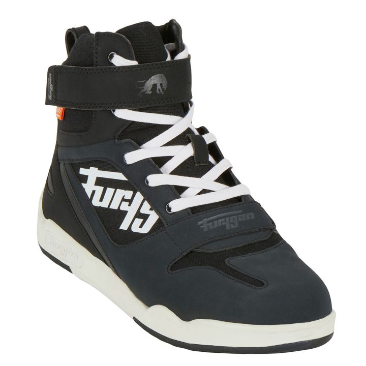 Baskets Furygan GET DOWN D3O Noir-Blanc