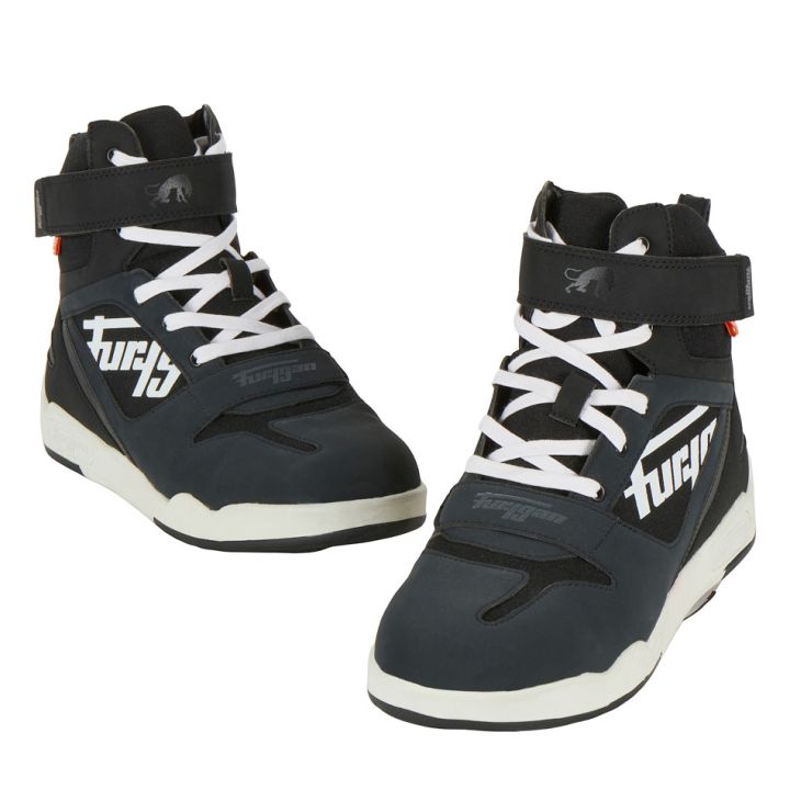Baskets Furygan GET DOWN D3O Noir-Blanc