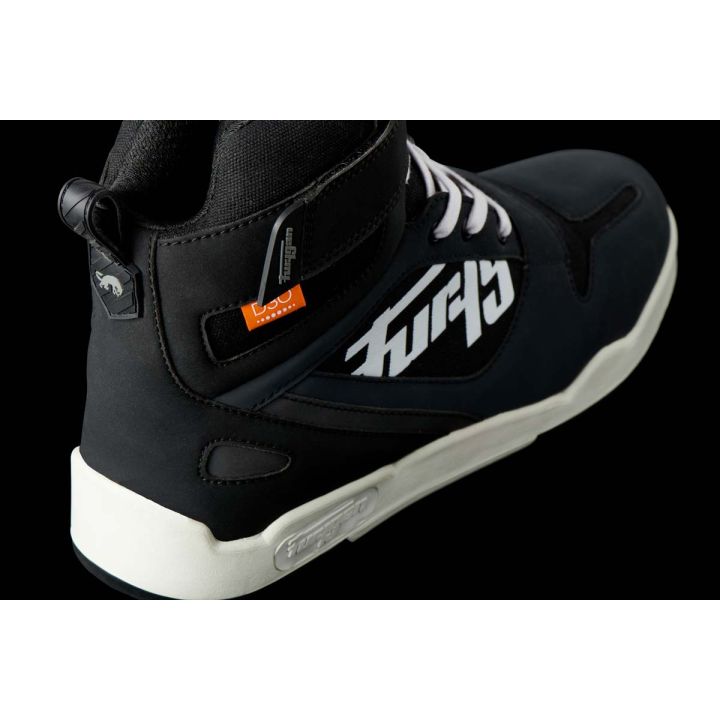 Baskets Furygan GET DOWN D3O Noir-Blanc