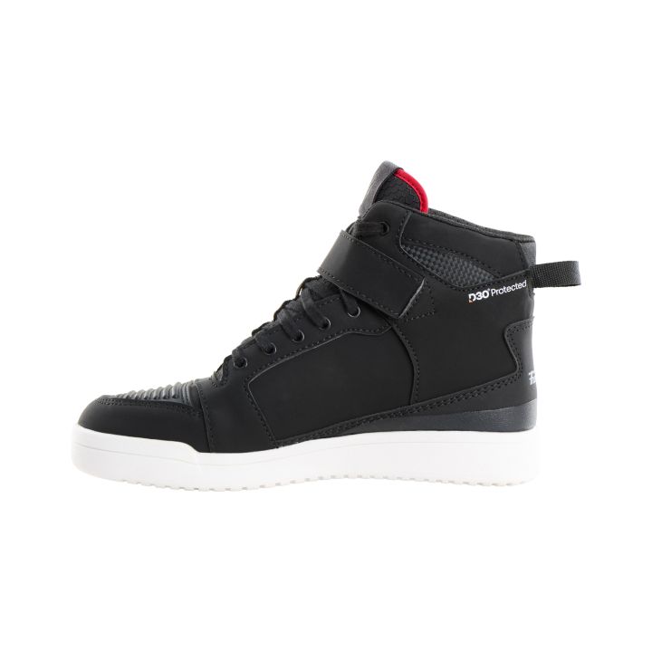 Baskets Furygan TARMAC D3O Noir-Rouge