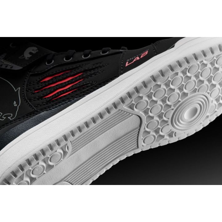 Baskets Furygan TARMAC D3O Noir-Rouge