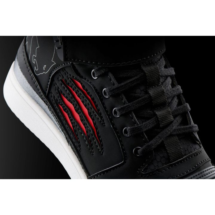Baskets Furygan TARMAC D3O Noir-Rouge